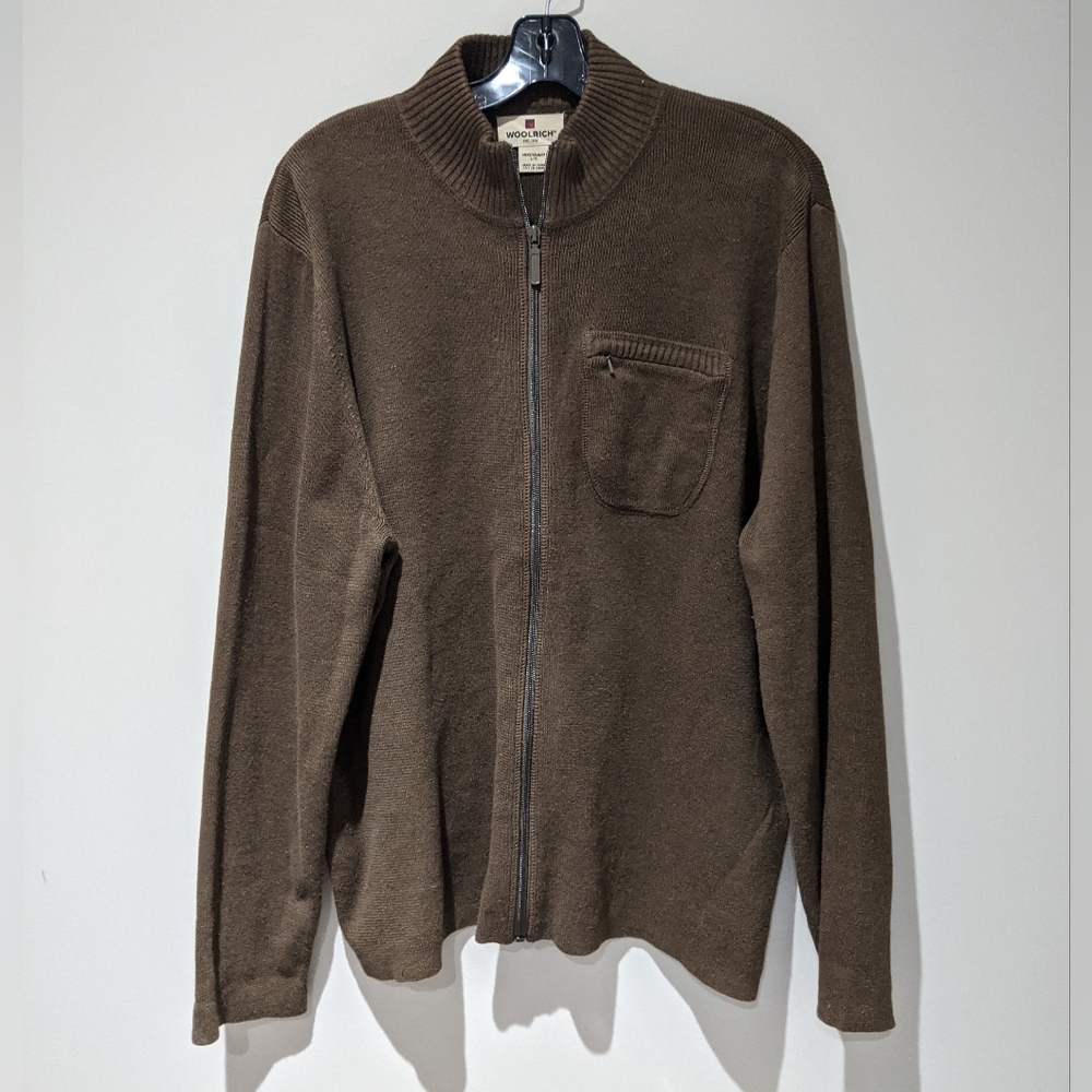 Woolrich Men's Zip Up Cardigan